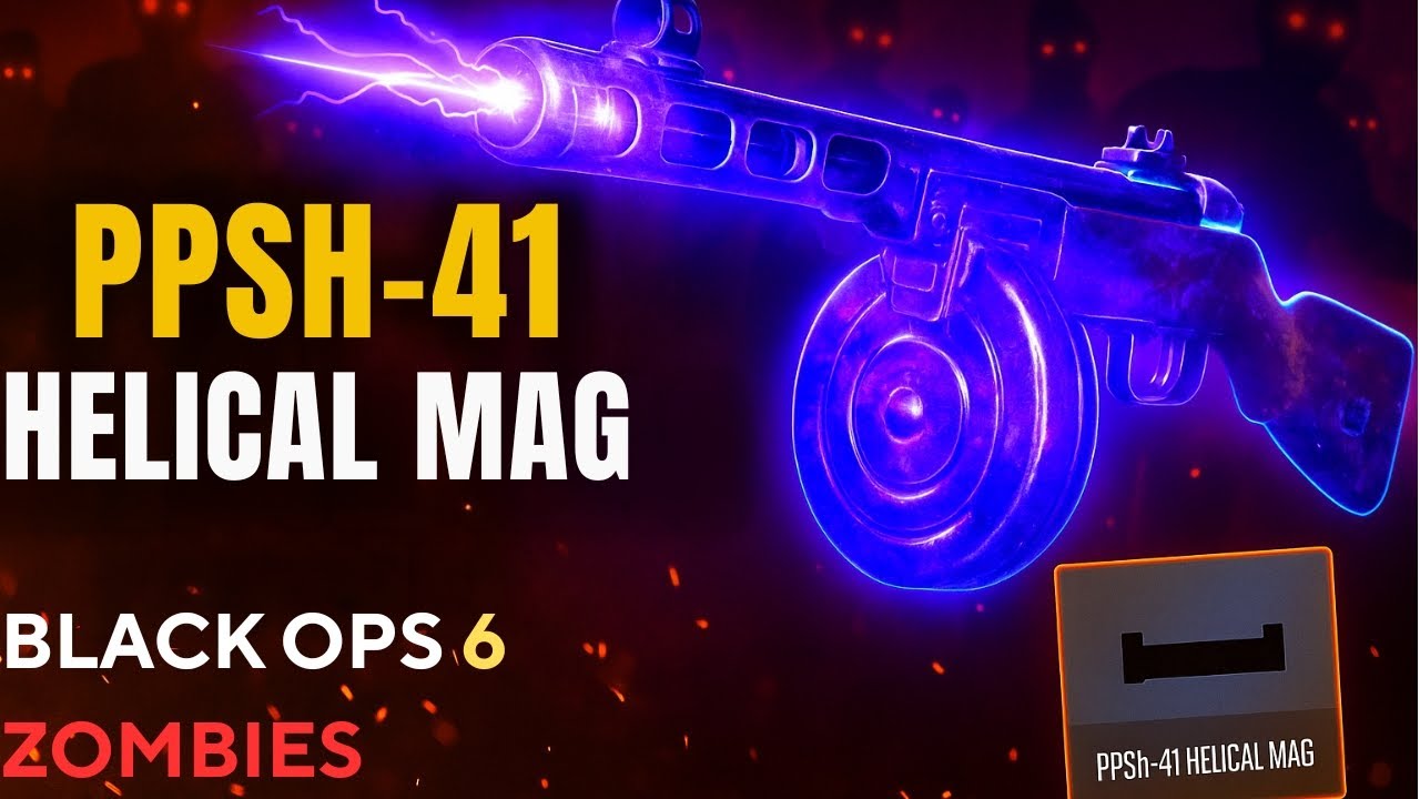 The Most BROKEN PPSh-41 Setup in BO6 Zombies (Helical Mag)