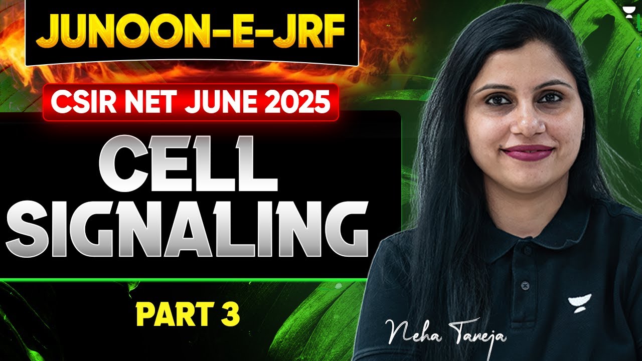 Cell Signaling CSIR NET | CSIR NET June 2025 Life Science | Cell ...