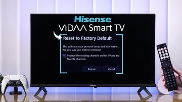 How To Reset Hisense TV! [From VIDAA OS Settings]