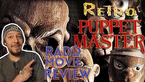 Retro Puppet Master- Radd Movie Review #fullmoon #puppetmaster