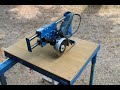 Troncatrice radiale DIY (Sliding angle grinder stand)