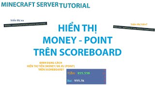 Server Tutorial #63: Cách Hiển Thị Money Và Point Trên Scoreboard | KanCi Gamer