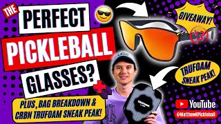 CRBN Drift Pickleball Glasses Review 🕶️ + Pickleball Bags Overview 🎒 + CRBN TruFoam Sneak Peak! 🤯