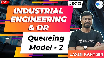 Queueing Model -2 | L:21 | Industrial Engineering | GATE/ESE Mechanical Engg (ME) Exam