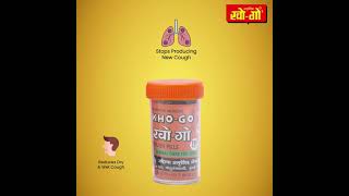 Kho-Go Cough pills for Sore Throat ,made of Natural Ingredients.
