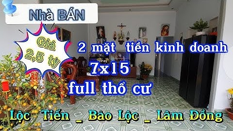 Nhà ở kinh doanh tại Lộc Tiến Bảo Lộc #baoloc #nhabaoloc #nha #bdsbaoloc #nhaphodep #đất #