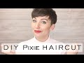 CUTTING MY OWN HAIR!! Pixie Haircut / Women's Short Hair / Minimalist Style / Emily Wheatley