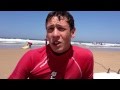 Nyki über seine ersten Minuten auf einem Surfboard -- Surfkurs bei Sagres