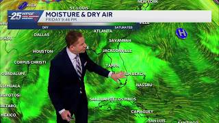 More Moisture For Friday