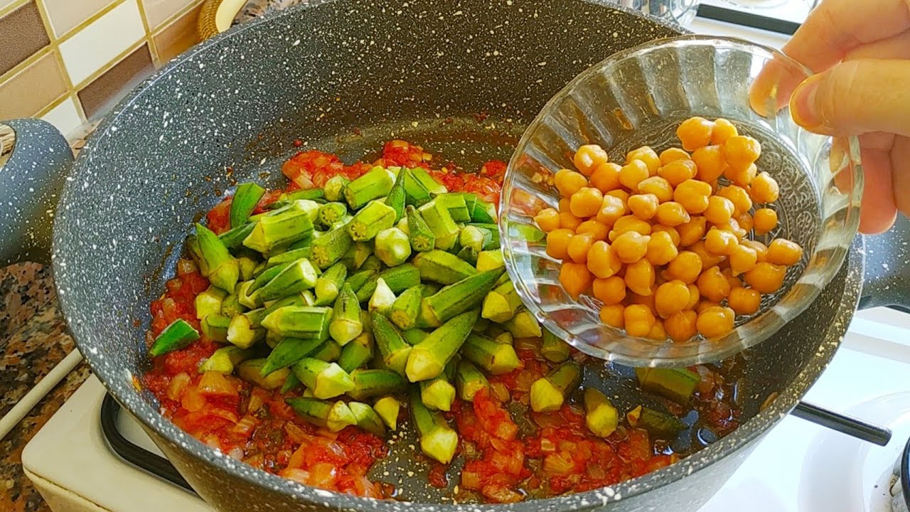 BAMYAYI BİR DE BÖYLE DENEYİN ???? LEZZETİNE BAYILACAKSINIZ???? Pratik yemek tarifler/yemek tarifleri