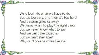 Joe Jackson - We Can&#39;t Live Together Lyrics