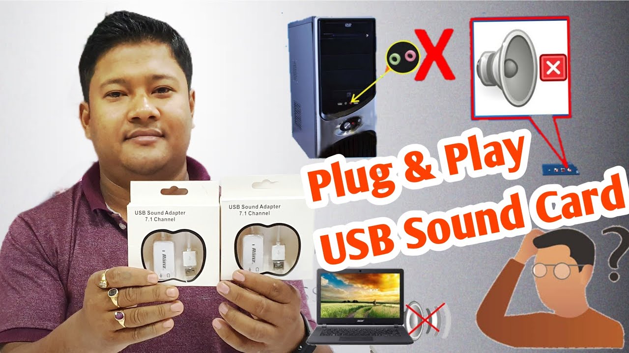 Usb Sound Adapter Ranz 7.1 Channel Sound Adapter Sound Trouble On