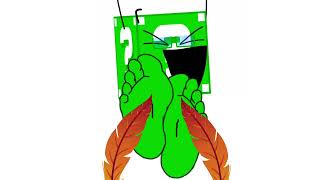 Green Lucky Block Feet Tickled screenshot 3