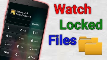 How to Open gallery Lock and Locked Files || Simple trick || Top 10 Kannada