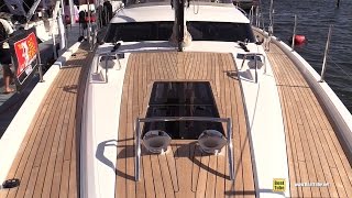 2016 Gunfleet 58 Sailing Yacht - Deck and interior Walkaround - 2015 Annapolis Sail Boat Show