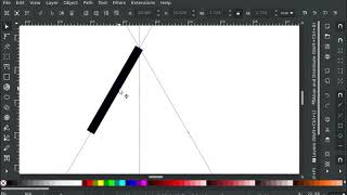Design logo with stroke inkscape (Ar logo) - Timelapse