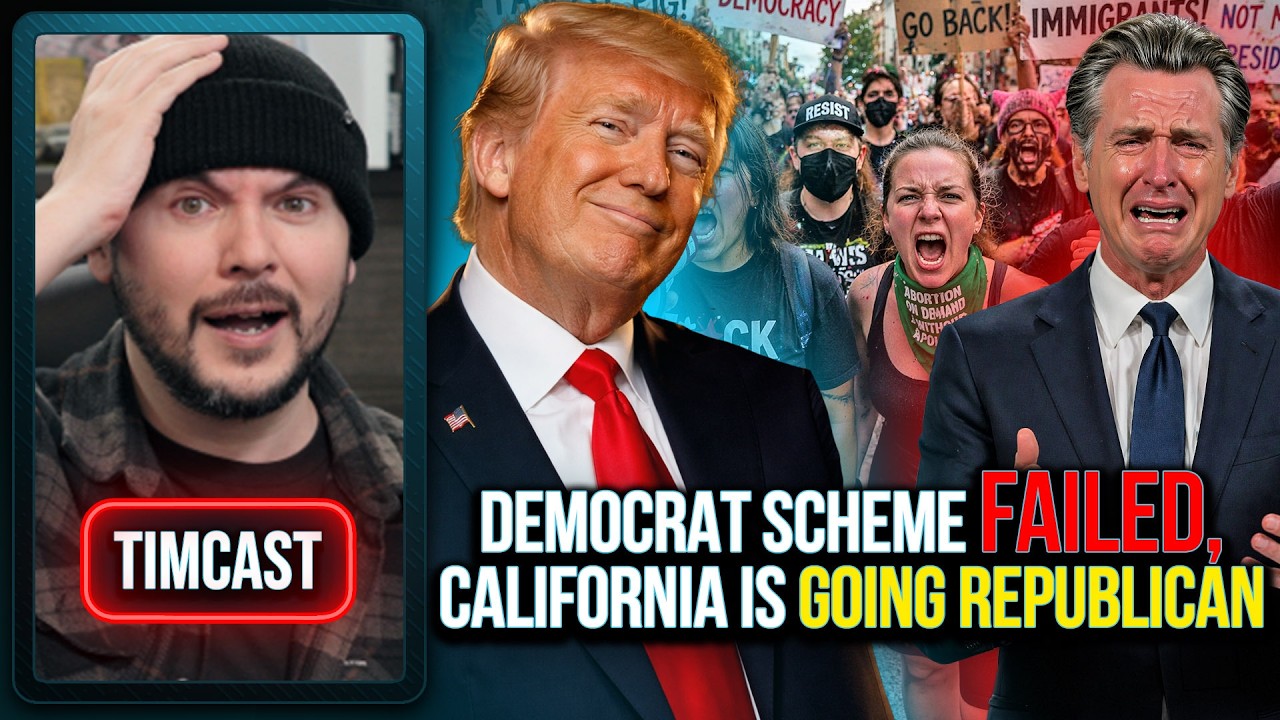 Democrat Scheme BACKFIRED, California IS GOING REPUBLICAN STILL - YouTube