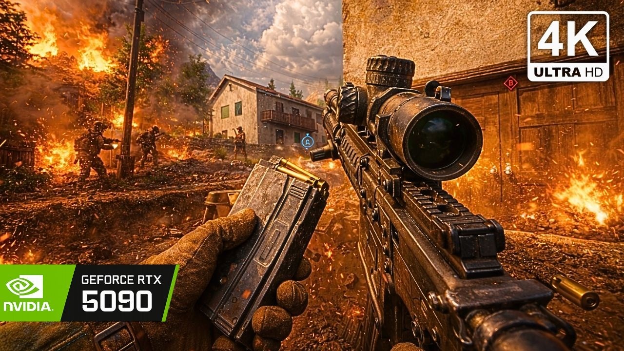 BATTLEFIELD 6 [4K 60FPS RTX 5090] Realistic ULTRA GRAPHICS | Extreme ...