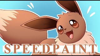 Pokemon - Eevee Speedpaint