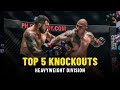 Top 5 Heavyweight Knockouts | ONE Highlights