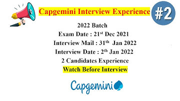 Capgemini Interview | Capgemini interview Experience | 2 Candidate Interview Question | Prep Ninja