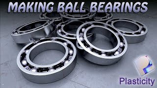 Ball Bearings from Scratch in Plasticity