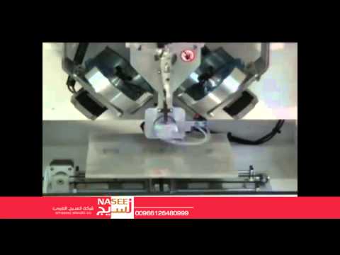 تفاصيل ماكينة الكيرستال الاوتماتيكيه الكوريه  1 2 من شركة النسيج العربي