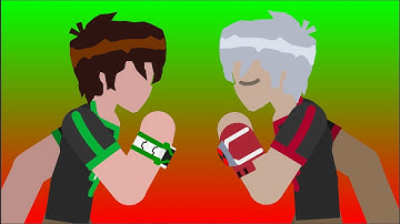 Ben 10 Vs. Albedo OV|stick nodes animation (PLS check description)