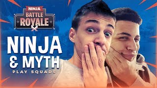 Ninja & Myth Play Squads!! - Fortnite Battle Royale Gameplay screenshot 4