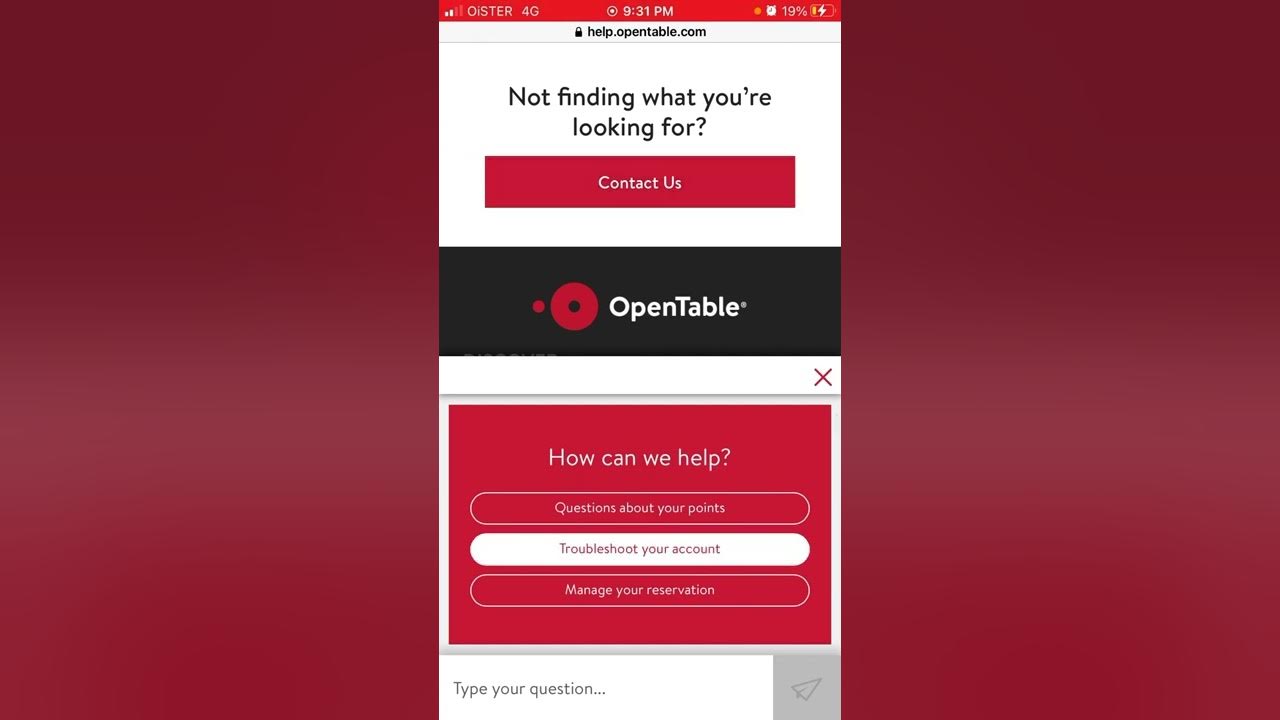 How to delete account in OpenTable app? YouTube