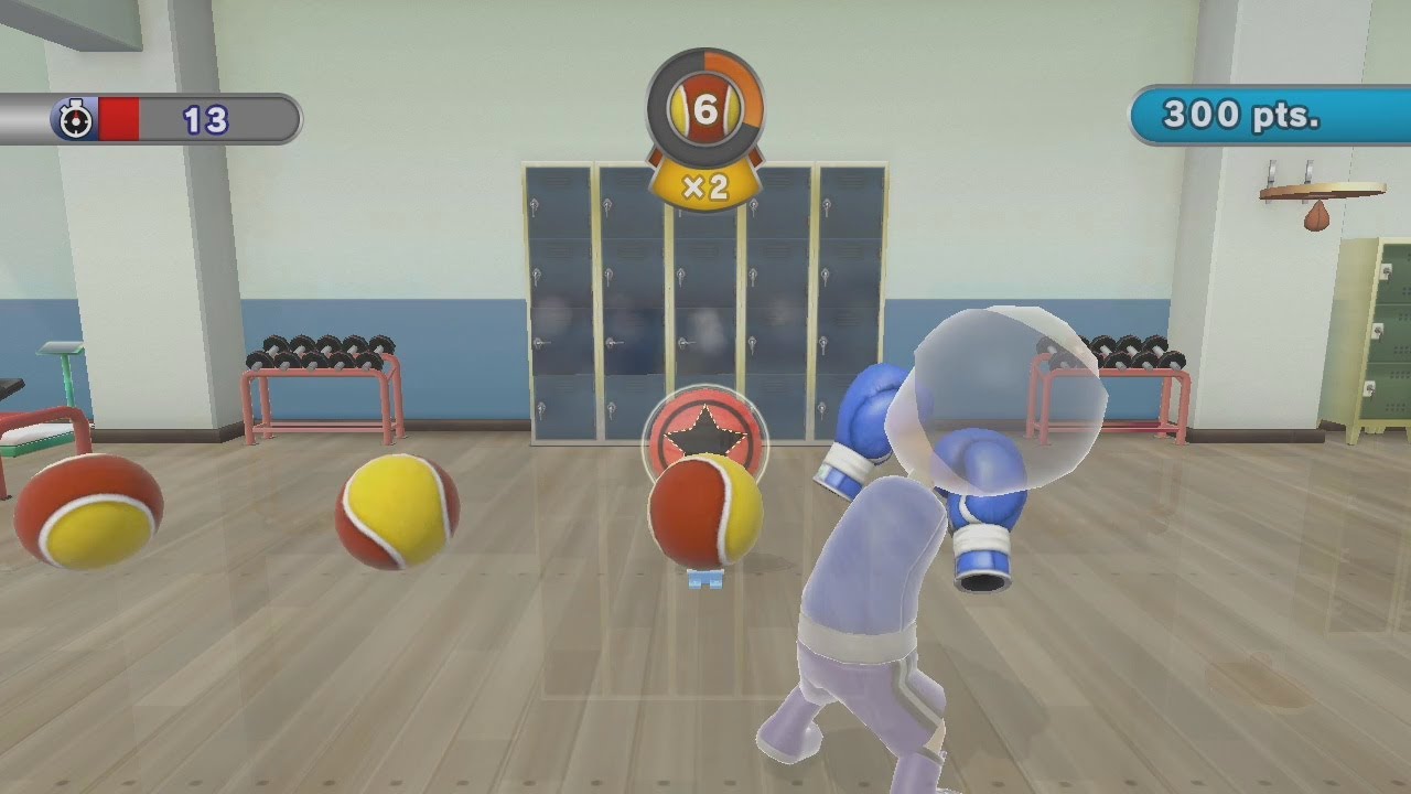 Wii Sports Club Boxing Training Fowl Dodgeball (Platinum) YouTube