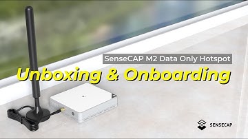 SenseCAP M2 Data Only LoRaWAN Gateway Unboxing and Onboarding