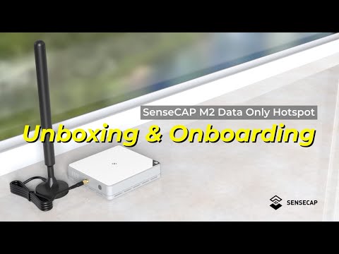 SenseCAP M2 Data Only LoRaWAN Gateway Unboxing and Onboarding