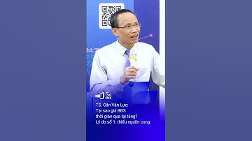 TS Cấn Văn Lực tại sao giá BĐS thời gian qua lại tăng   lý do số 1 là thiếu nguồn cung