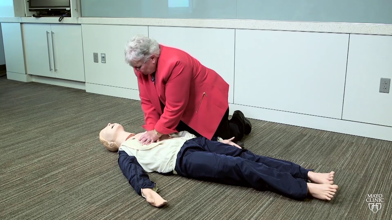Mayo Clinic Minute Learn handsonly CPR YouTube