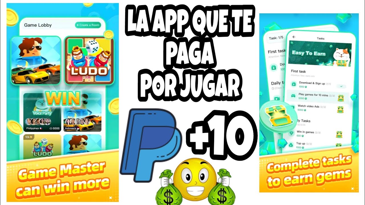 APP GEMGALA 💸 LA APP QUE TE PAGA 10 DÓLARES POR JUGAR 💸 GANA DINERO JUGANDO CON GEMGALA 😱