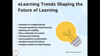 e learning trends