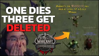 Group Hardcore Challenge gone wrong - WoW Hardcore Challenge Highlights