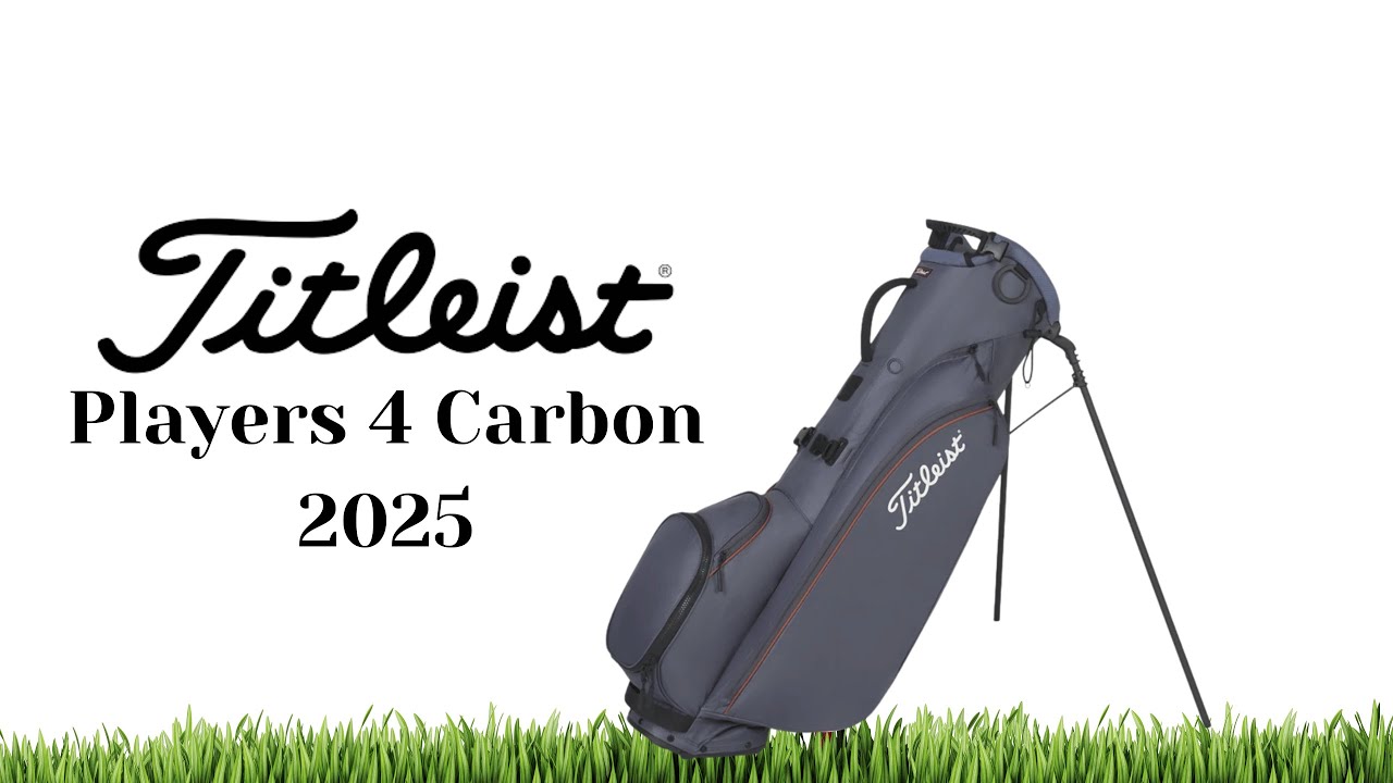 NEW 2025 Titleist Players 4 CARBON Golf Bag