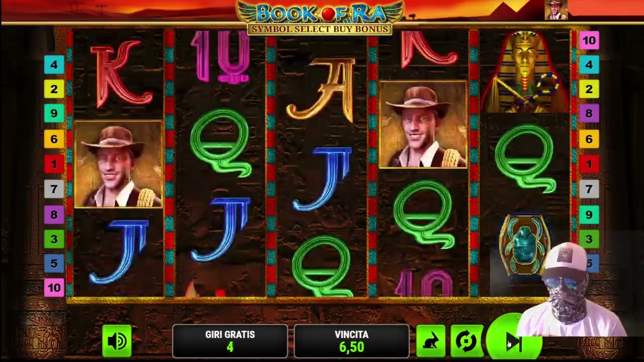 Proviamo la nuova BOOK OF RA SYMBOL SELECT - MAESTRO SLOT ONLINE
