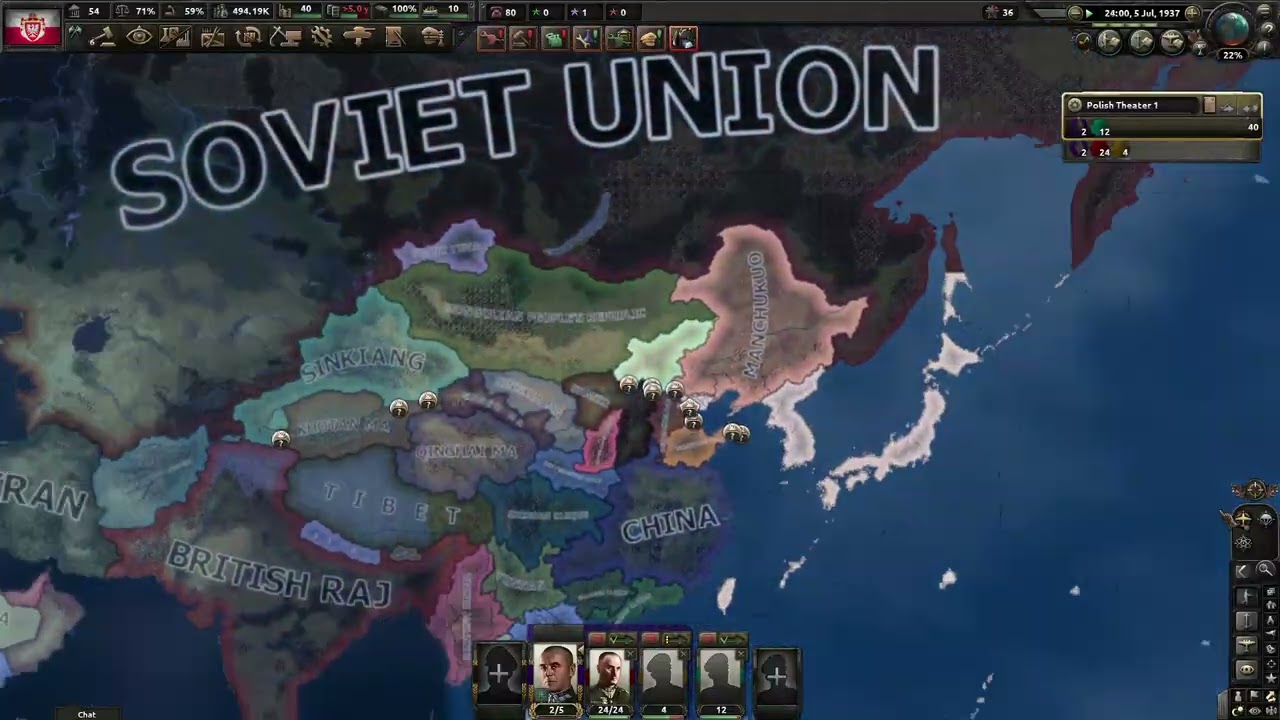 Multiplayer hoi4 but with chaos mod