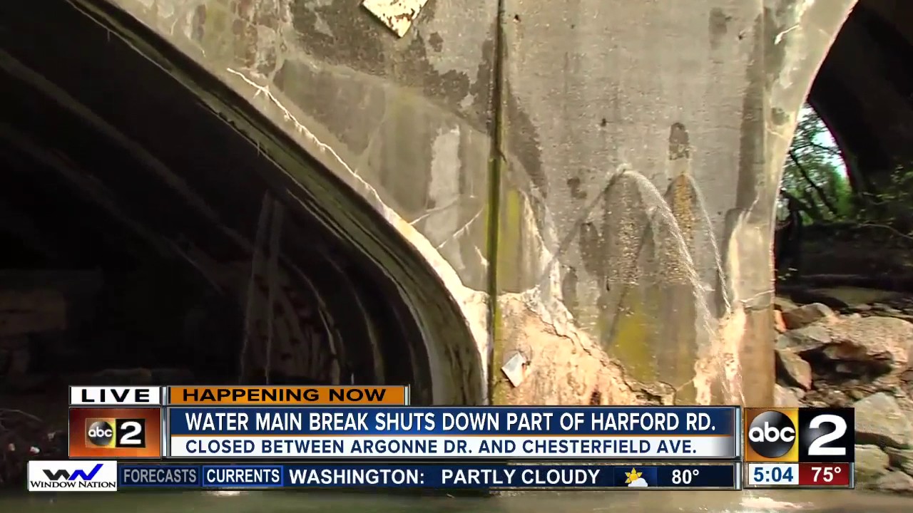 Harford Road Bridge has been temporarily closed to traffic