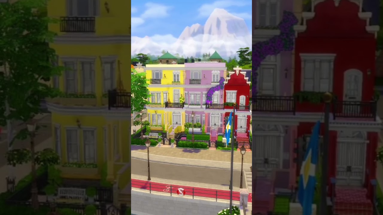 Cette maison Sims 4 est inspirée de Notting Hill 😍 