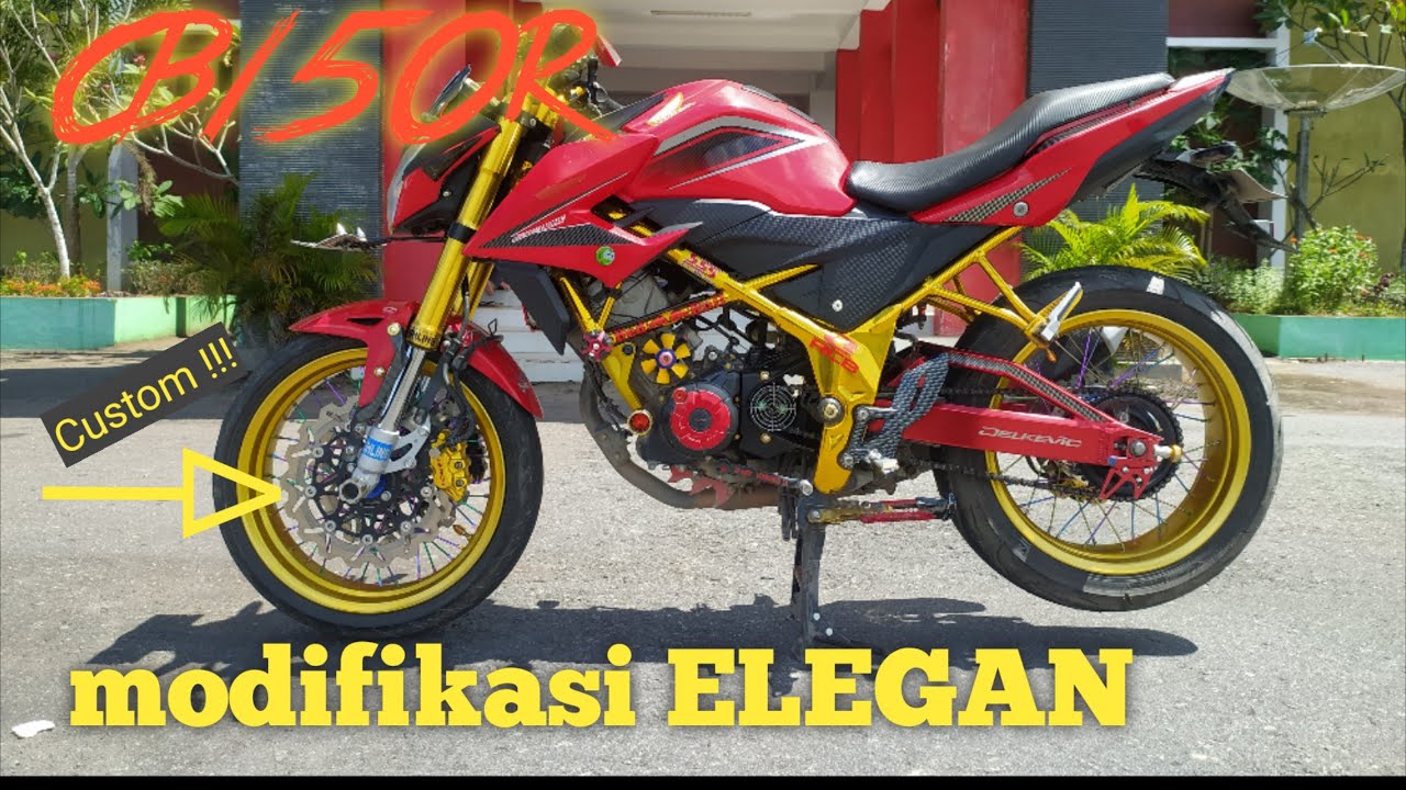 Modifikasi Honda CB150R StreetFire jari jari gambot Hedon || rivew