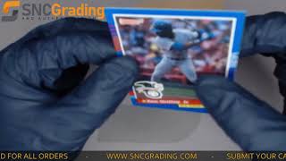 SNC Grading:1991 Leaf Donruss Ken Griffey Jr. #49 All-Star Card Review(1630510680683)
