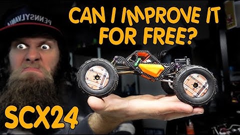 Changing SCX24 Shock Setups Until It Works