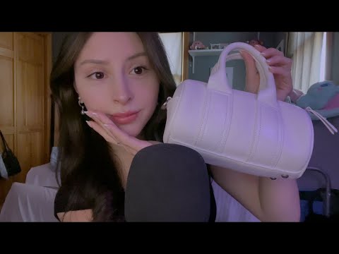 ASMR soothing sounds ☁️ whisper rambles 🩵 hand sounds 💫 for sleep