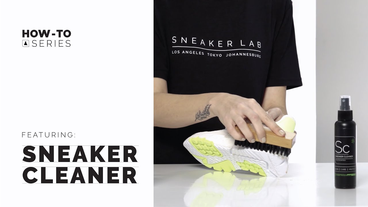 How To Use Sneaker LAB Sneaker Cleaner 