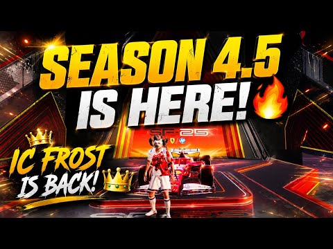 PUBG MOBILE 4.5 UPDATE IS HERE! 🔥 | First Naruto Gameplay on Infinix Note 30 | IC FROST IS BACK ✅