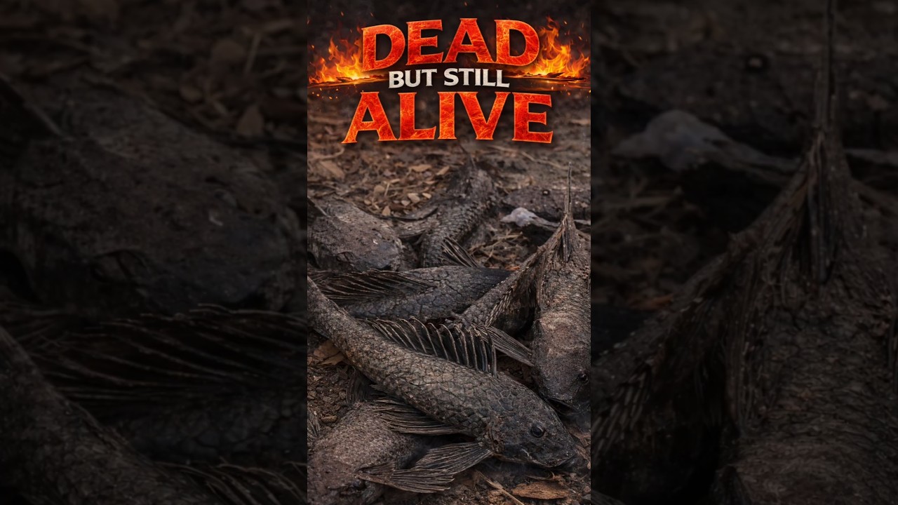 Dead But Still Alive 😱 Fish That Survives Without Water
